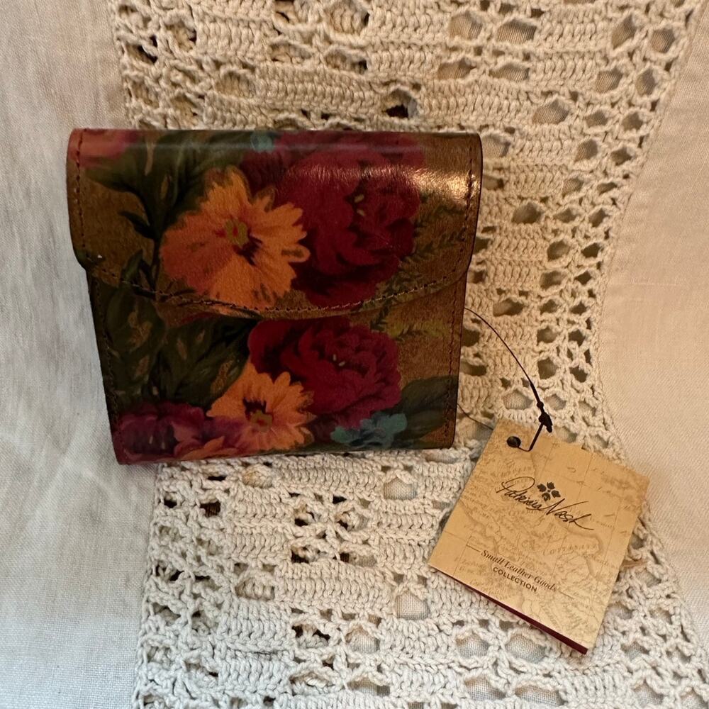 Patricia Nash Vintage Victorian Wallet Floral Wallet Bifold